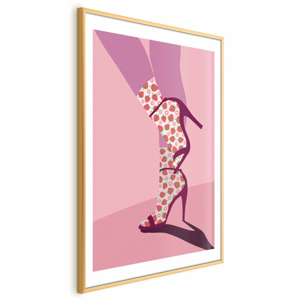 Plakat Skarpetki w truskawki 29,7x42 cm 577616