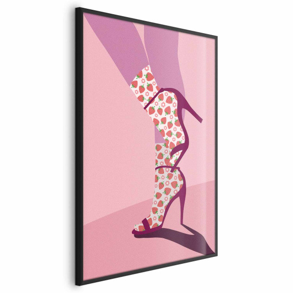 Plakat Skarpetki w truskawki 40x60 cm 589756