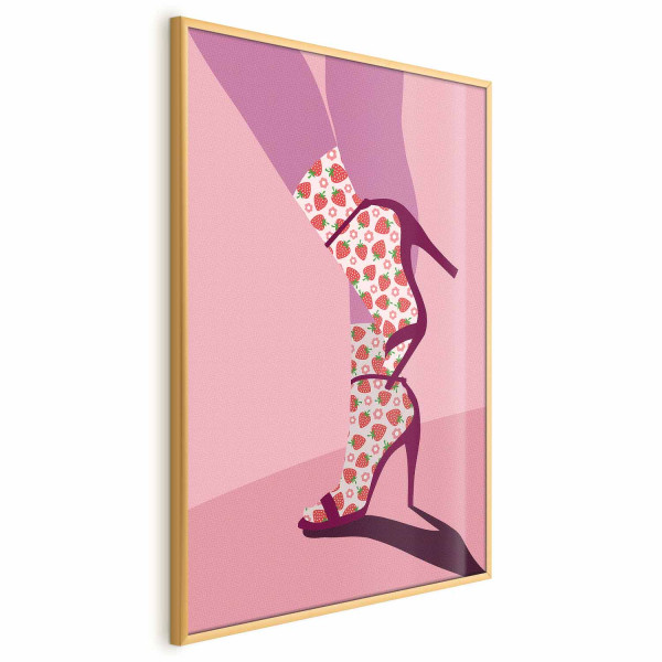 Plakat Skarpetki w truskawki 60x90 cm 579780