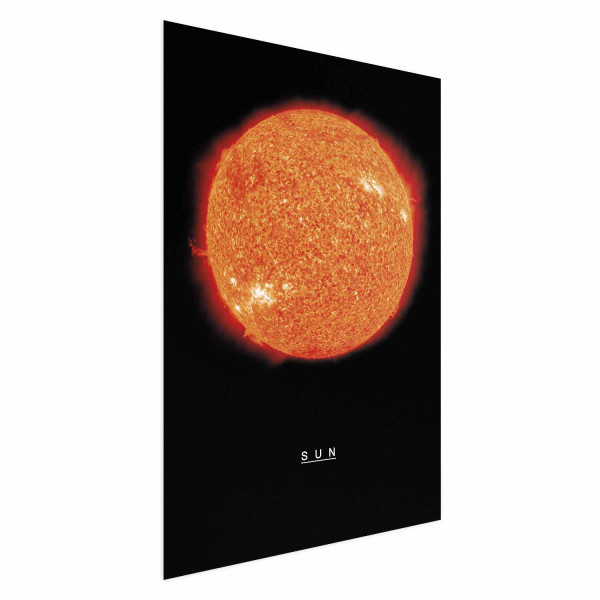 Plakat Słońce 21x30 cm 583401