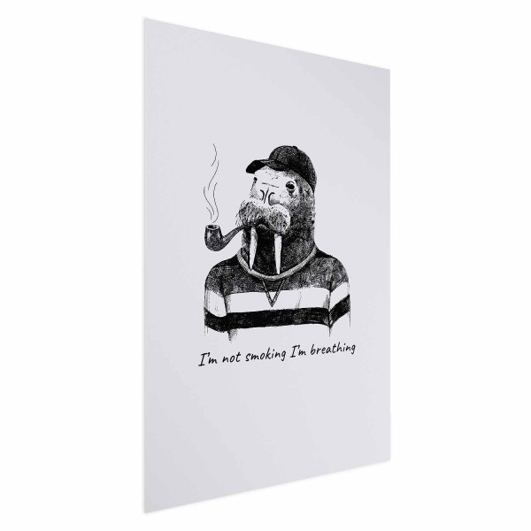 Plakat Smoking 21x30 cm 577454