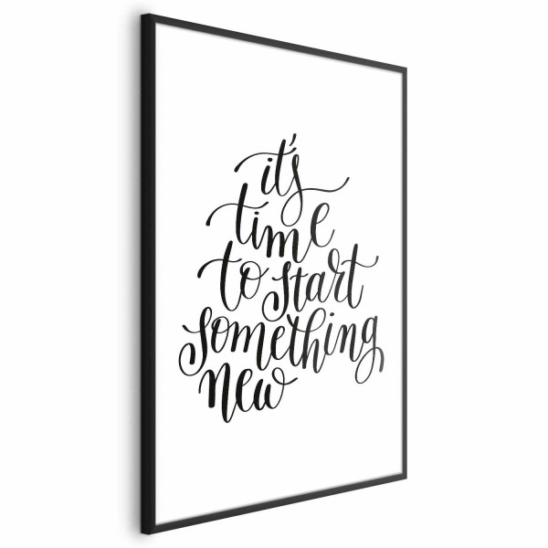 Plakat Something new 21x30 cm 587089