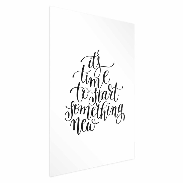 Plakat Something new 40x60 cm 585232