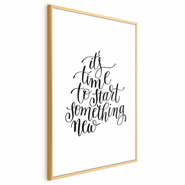 Plakat Something new 40x60 cm 589993