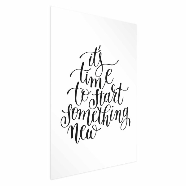 Plakat Something new 60x90 cm 583716