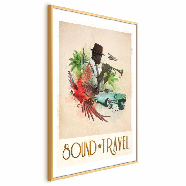 Plakat Sound Travel 40x60 cm 588250