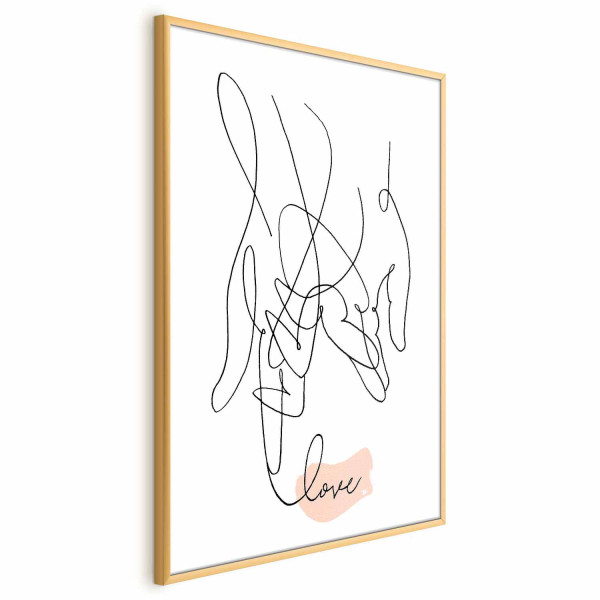 Plakat Splątane uczucie 21x30 cm 584788