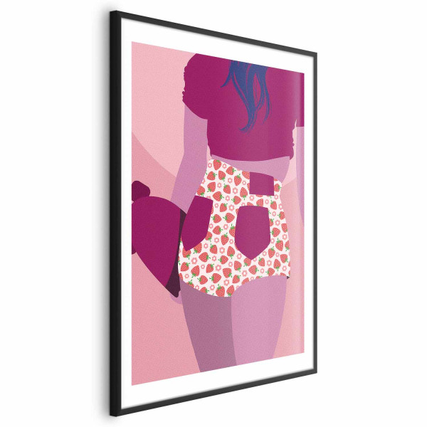 Plakat Spodenki w truskawki 21x30 cm 579075