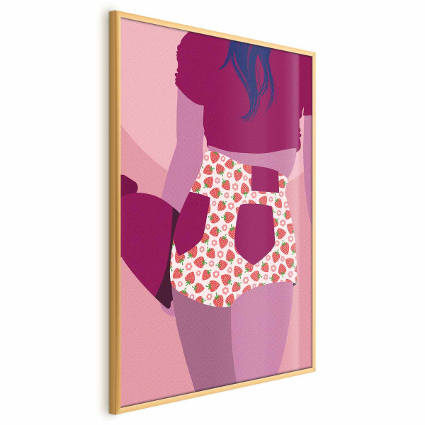 Plakat Spodenki w truskawki 60x90 cm 579804