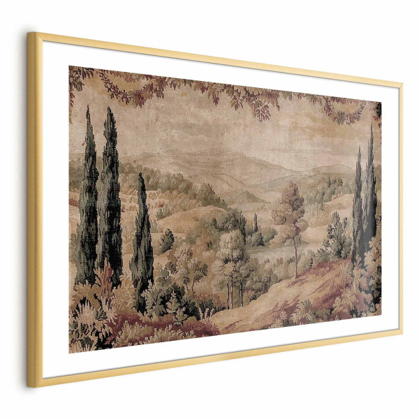 Plakat Śródziemnomorski krajobraz 40x60 cm 582199