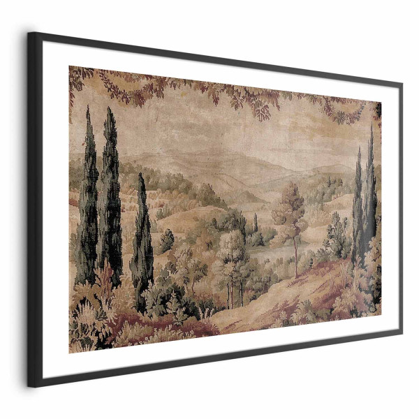 Plakat Śródziemnomorski krajobraz 60x90 cm 581189