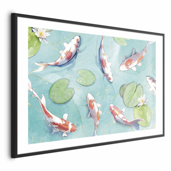 Plakat Staw w Japonii 30x21 cm 579101