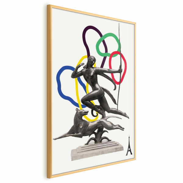 Plakat Strzelająca kobieta 60x90 cm 584534