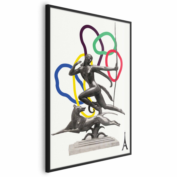 Plakat Strzelająca kobieta 60x90 cm 586997
