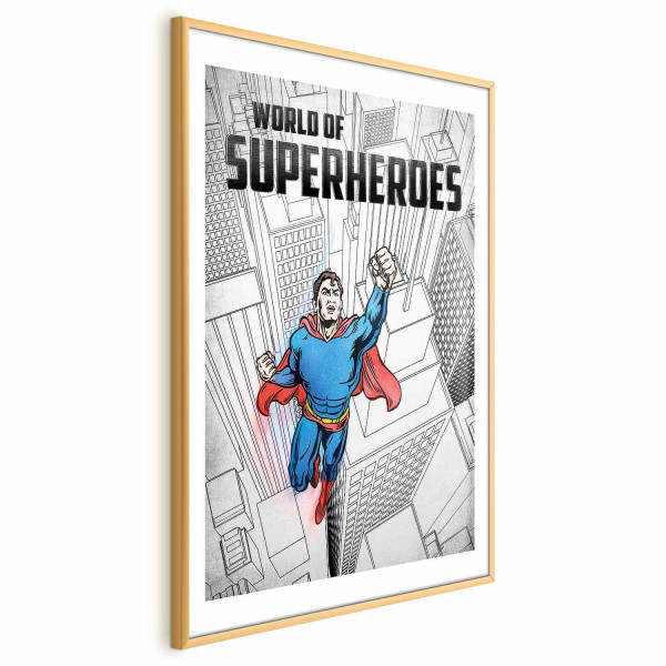 Plakat Superheroes 60x90 cm 583326