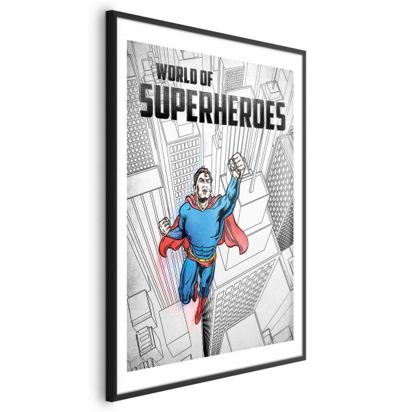 Plakat Superheroes 60x90 cm 585845