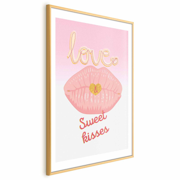 Plakat Sweet Kisses 21x30 cm 589298