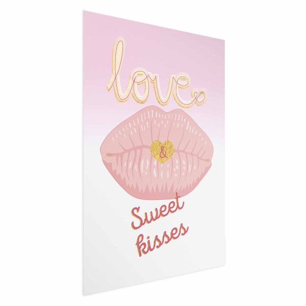 Plakat Sweet Kisses 29,7x42 cm 584617