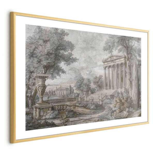 Plakat Świątynia na wzgórzu 42x29,7 cm 578516