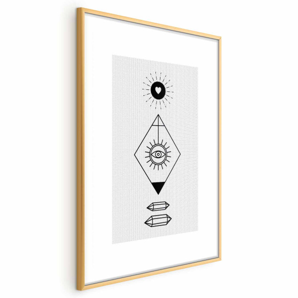 Plakat Symbole 29,7x42 cm 588684