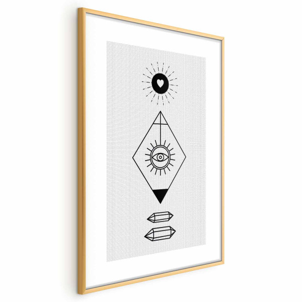 Plakat Symbole 40x60 cm 590315