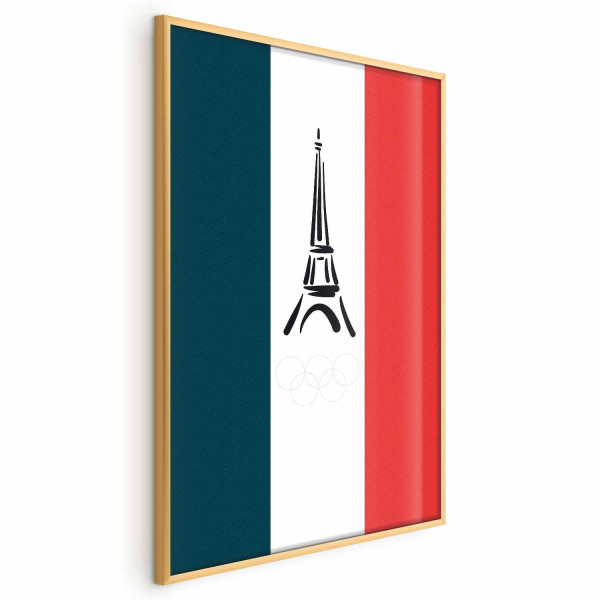 Plakat Symbole Francji 29,7x42 cm 582570
