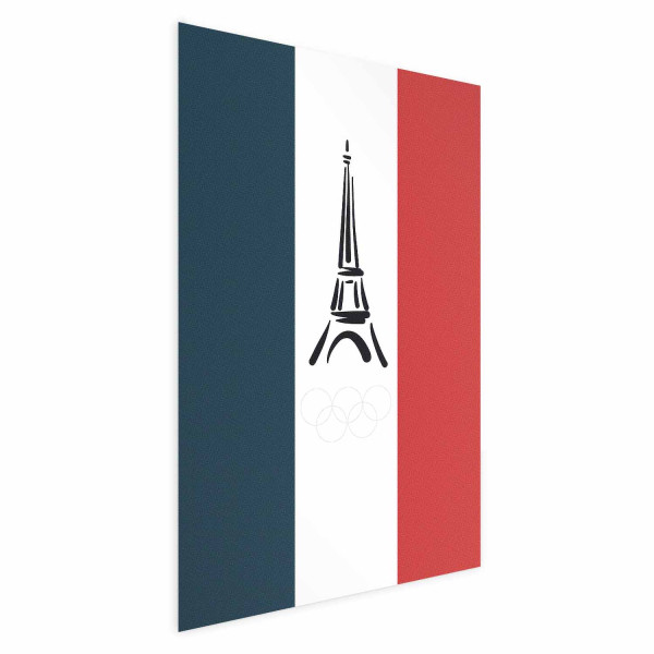 Plakat Symbole Francji 29,7x42 cm 591461