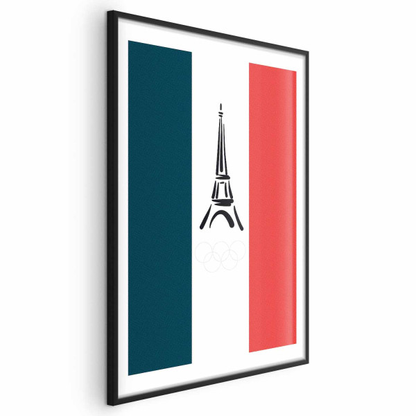 Plakat Symbole Francji 60x90 cm 589918