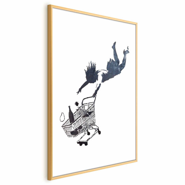 Plakat Szał zakupów 21x30 cm 589212