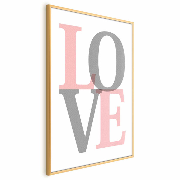 Plakat Szara miłość 21x30 cm 583814