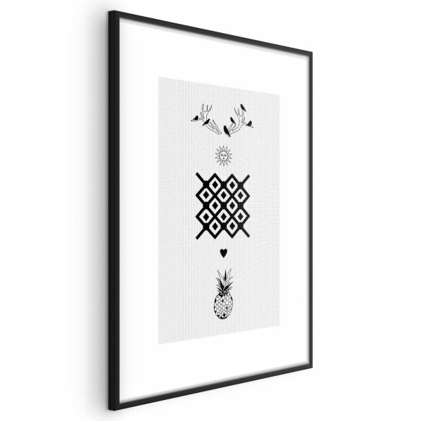 Plakat Szczęście 60x90 cm 587520