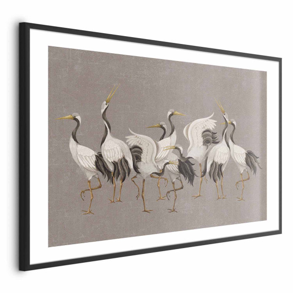 Plakat Taniec żurawi 60x40 cm 581459