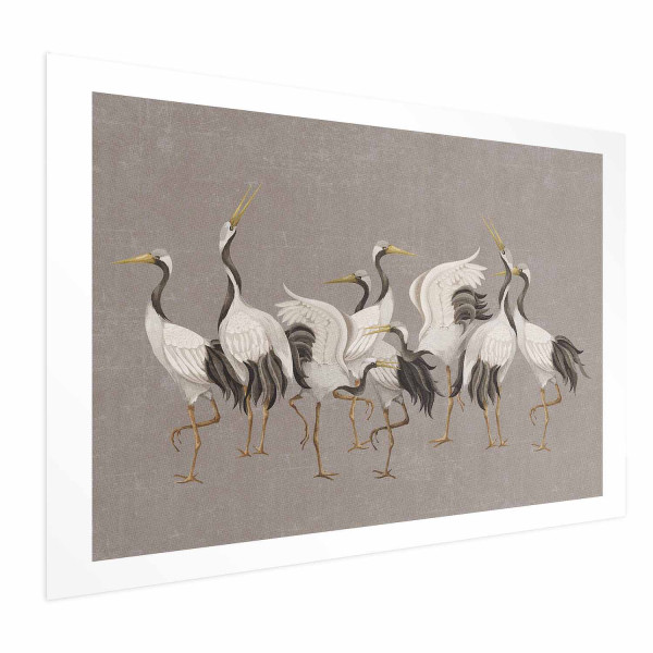Plakat Taniec żurawi 90x60 cm 583829