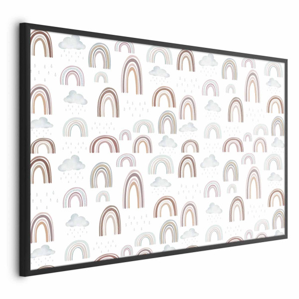 Plakat Tęcza po deszczu 60x40 cm 577585
