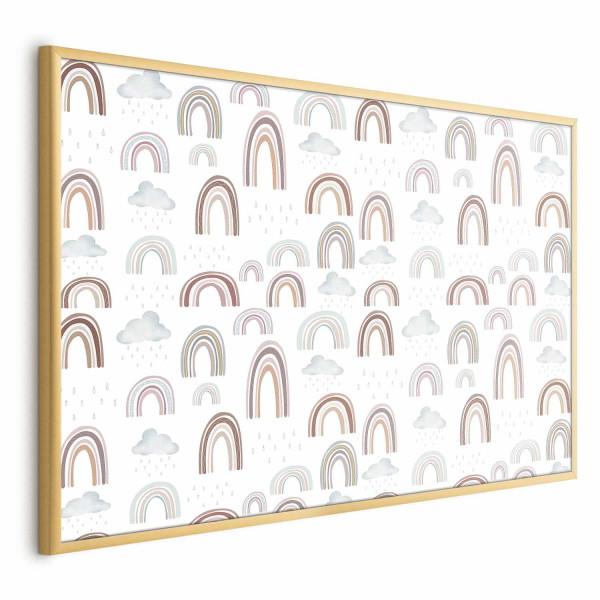 Plakat Tęcza po deszczu 90x60 cm 586500