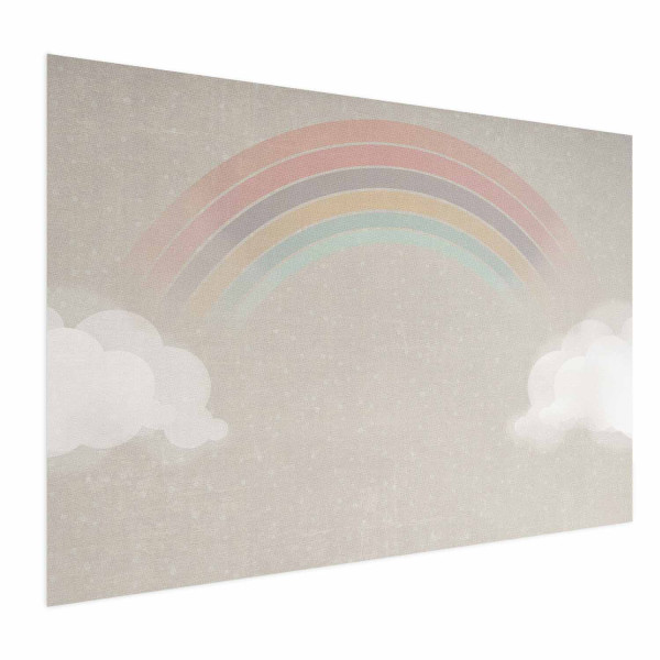 Plakat Tęcza w deszczu 90x60 cm 588576