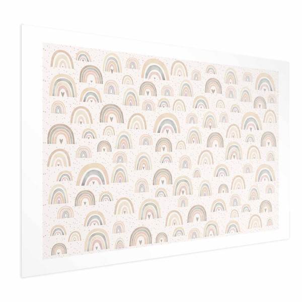 Plakat Tęcze i serca 60x40 cm 578661