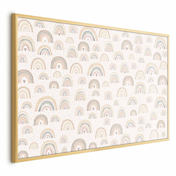 Plakat Tęcze i serca 90x60 cm 577964