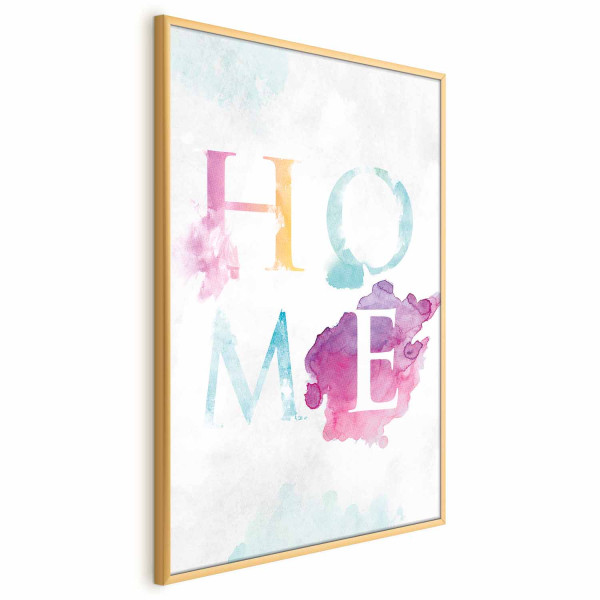 Plakat Tęczowe home 29,7x42 cm 580052