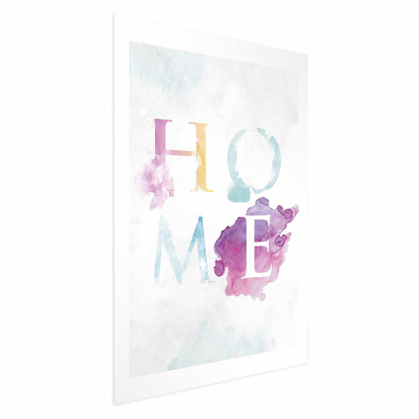 Plakat Tęczowe home 40x60 cm 587466
