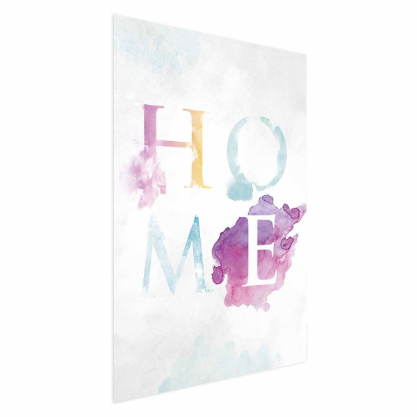 Plakat Tęczowe home 60x90 cm 578258