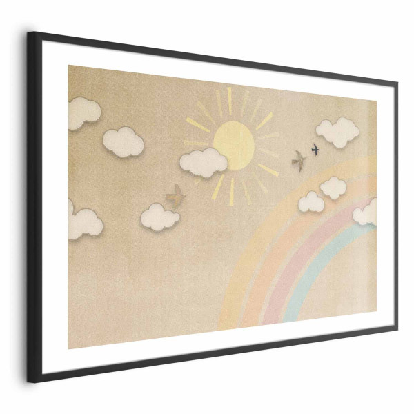 Plakat Tęczowy dzień 42x29,7 cm 588905