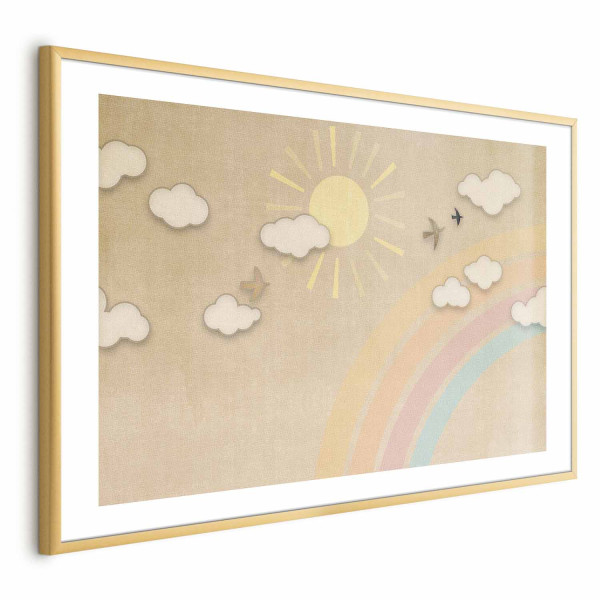 Plakat Tęczowy dzień 90x60 cm 582658