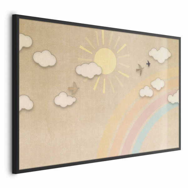 Plakat Tęczowy dzień 90x60 cm 590894