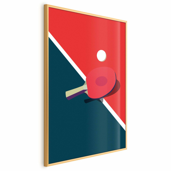 Plakat Tenis stołowy 21x30 cm 589419