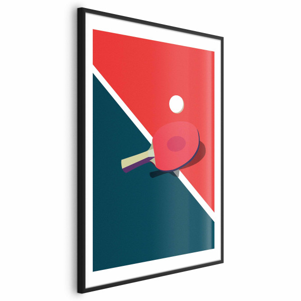 Plakat Tenis stołowy 29,7x42 cm 590551