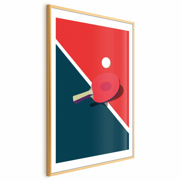 Plakat Tenis stołowy 40x60 cm 589487