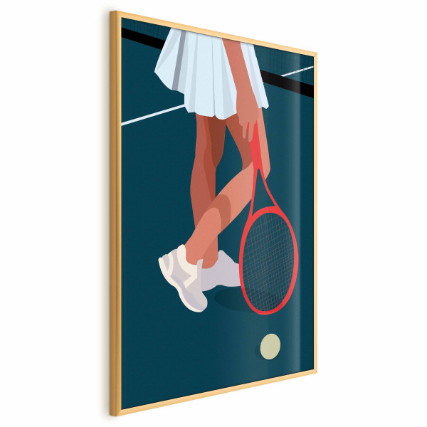 Plakat Tenisistka 40x60 cm 582804