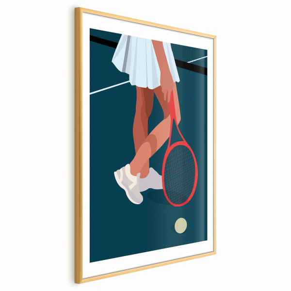 Plakat Tenisistka 40x60 cm 590230