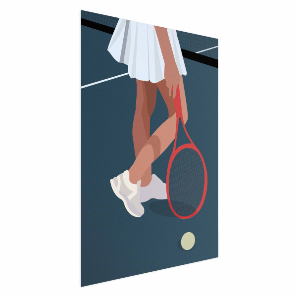 Plakat Tenisistka 40x60 cm 582114